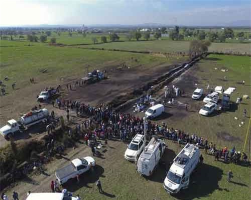 Lại nổ đường ống dẫn nhiên liệu tại Mexico