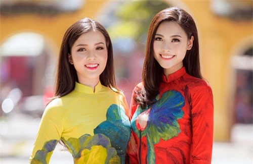 Huỳnh Thúy Vi, Đào Thị Hà gợi ý áo dài Tết