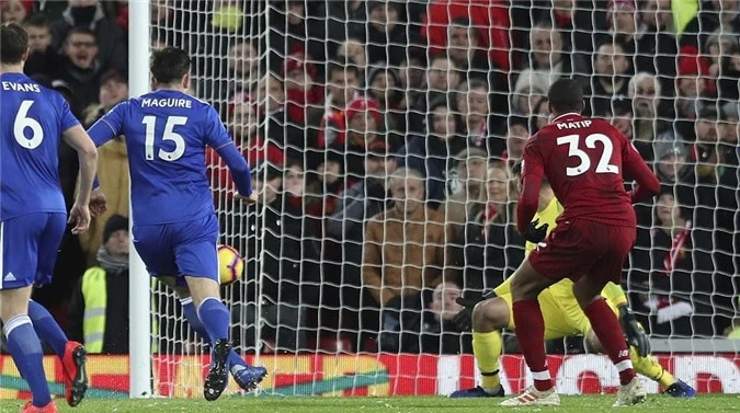 Liverpool vừa phải chia điểm với Leicester ở vòng 24 giải Ngoại hang Anh.