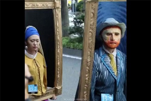 Clip: 'Ngỡ ngàng' những bức tranh di động trên đường phố Nhật Bản