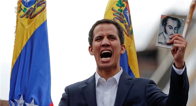 Lãnh đạo đối lập Venezuela Juan Guaido