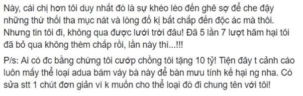 Sốc khi Vy Oanh tiếp tục đăng đàn cảnh cáo Trấn Thành, gọi nam MC là thằng - Ảnh 3.