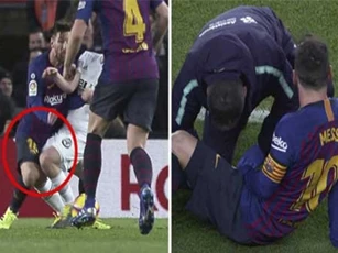 Dính chấn thương, Messi lỡ trận El Clasico?