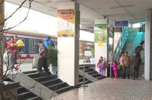 Ga Hà Nội thông thoáng dịp nghỉ Tết