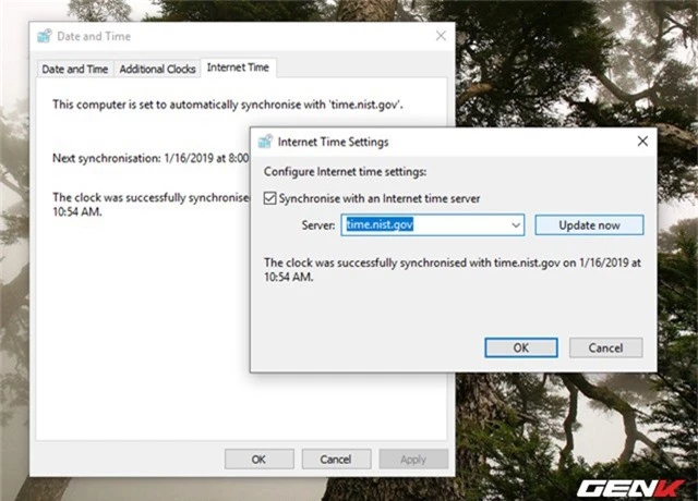 Nguyên nhân và cách khắc phục lỗi thời gian luôn hiển thị sai trên Windows 10 - Ảnh 10.