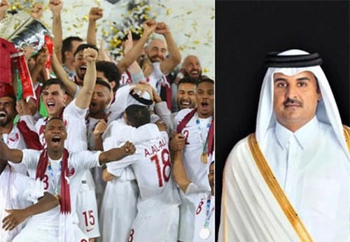 Các tuyển thủ Qatar được thưởng siêu khủng