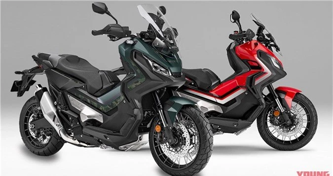 Mẫu scooter thể thao Honda X-ADV có thêm bộ áo mới ngầu hơn. Mẫu xe tay ga Honda X-ADV vừa được bổ sung thêm hàng loạt màu sắc mới. Trong khi kiểu thiết kế và động cơ vẫn như cũ. (CHI TIẾT)