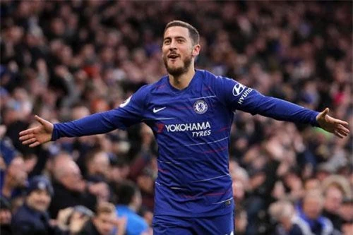 Tiền vệ tấn công: Eden Hazard (Chelsea).