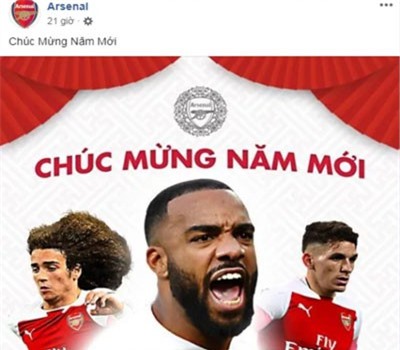 Thế giới bóng đá gửi lời chúc Tết đến Việt Nam