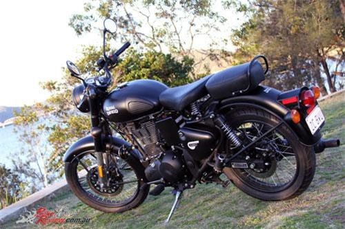 Cận cảnh môtô Royal Enfield 499cc, giá gần 130 triệu 