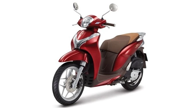 SH mode 125cc 2018 phiên bản màu đỏ.