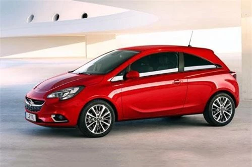 6. Vauxhall Corsa (doanh số: 3.097 chiếc).