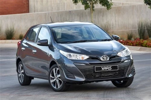 9. Toyota Yaris (doanh số: 2.821 chiếc).