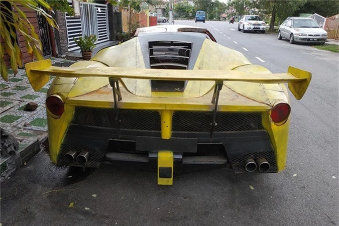 Dan choi Malaysia che sieu xe Ferrari LaFerrari tu sat vun-Hinh-3