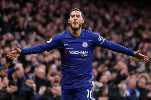 Tiền đạo: Eden Hazard (Chelsea).