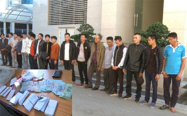 Bắt giữ 18 đối tượng đánh bạc trong ngày mùng 4 Tết