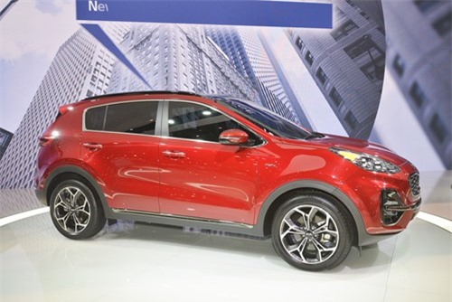 Cận cảnh xe KIA Sportage 2020 vừa trình làng