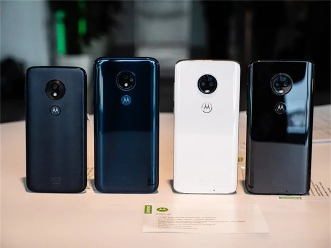 Motorola ra mat 4 chiec dien thoai G7, gia tu 200 USD