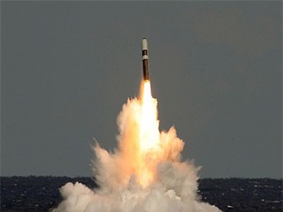 Toàn bộ sức mạnh hạt nhân Anh gói gọn trong một quả tên lửa