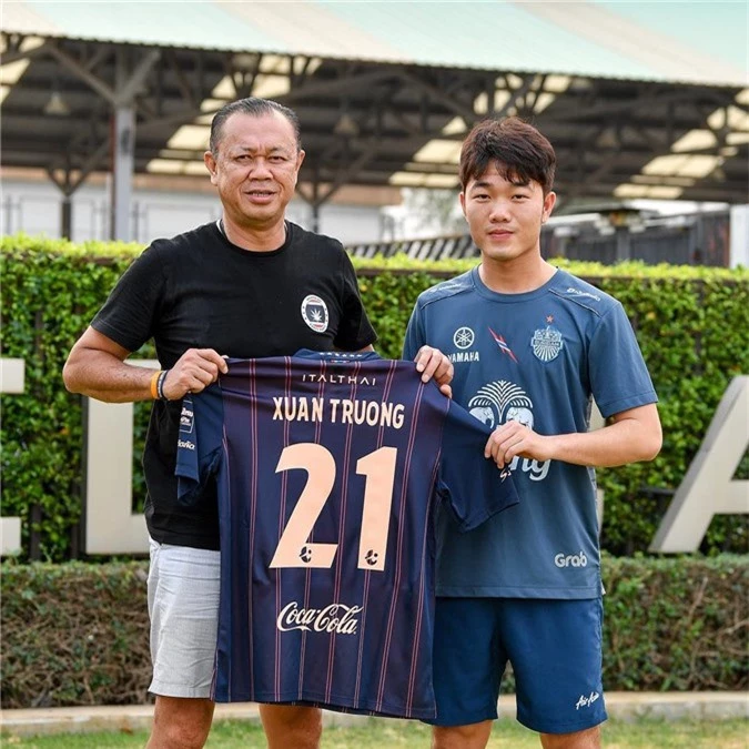 xuân trường, buriram, hagl, thai league, chuyen nhuong