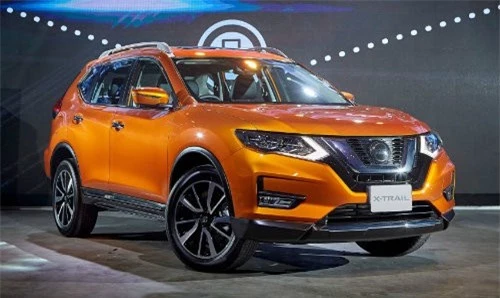 Nissan X-Trail bản cập nhật mới ra mắt thị trường Thái Lan. 