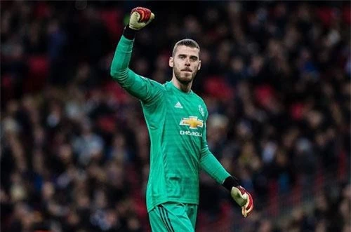 Thủ môn: David De Gea (M.U).