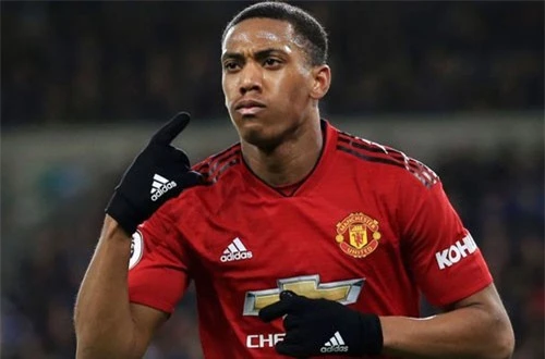 Tiền đạo: Anthony Martial (M.U).