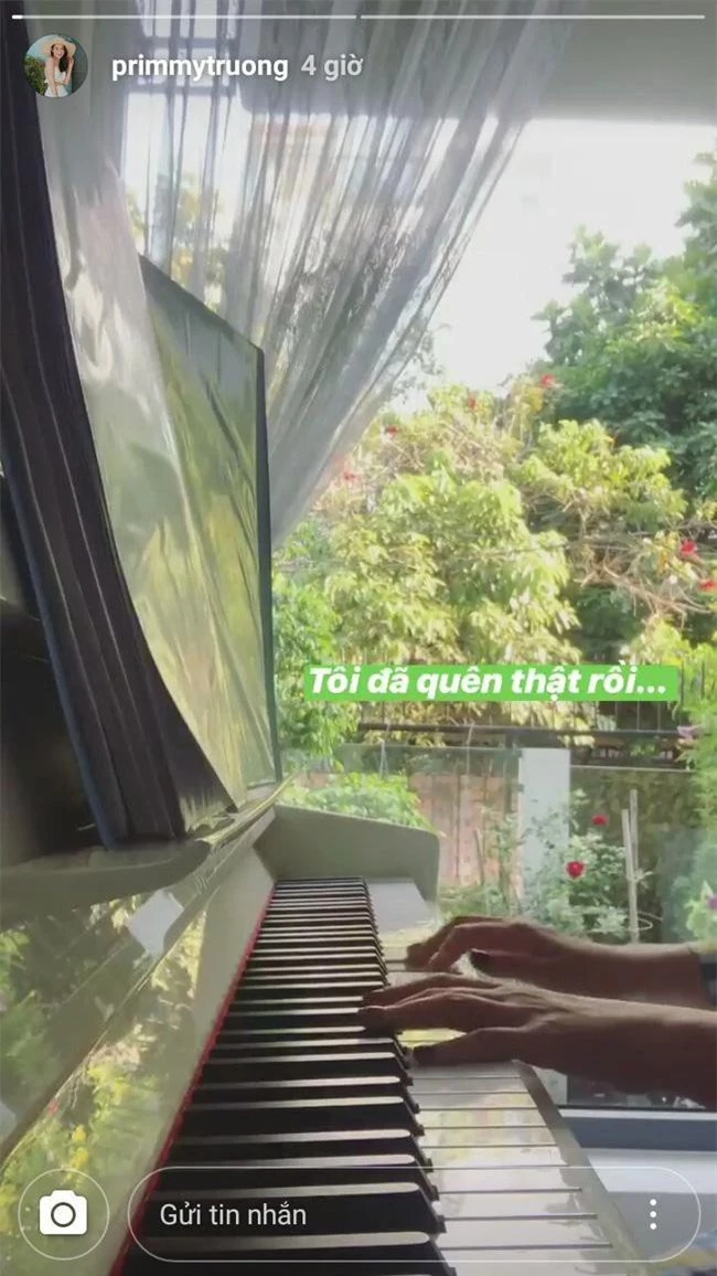 Bạn gái cũ của Phan Thành đăng clip đang chơi đàn và khẳng định: "Tôi đã quên thật rồi".