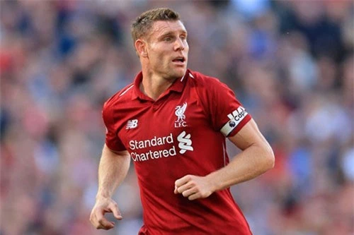 Hậu vệ phải: James Milner (Liverpool).