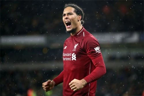 Trung vệ: Virgil van Dijk (Liverpool).