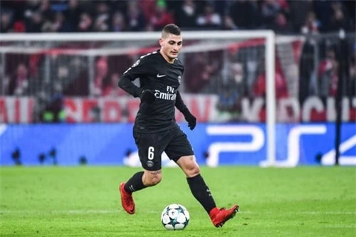 Tiền vệ trung tâm: Marco Verratti (Paris Saint-Germain).