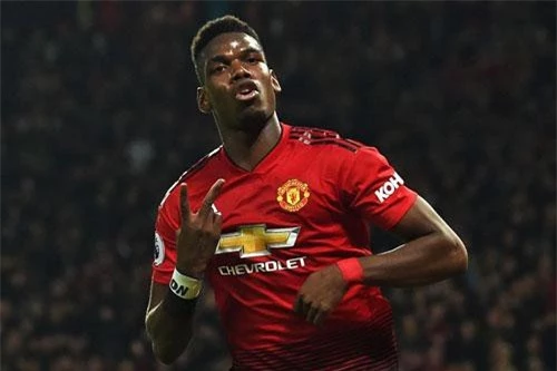 Tiền vệ trung tâm: Paul Pogba (M.U).