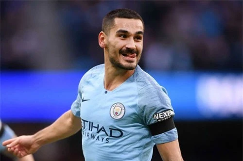 Tiền vệ: Ilkay Gundogan (Man City).