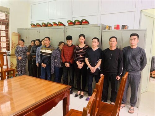 Thanh Hóa: Liên tiếp triệt phá sới bạc, thu giữ hàng trăm triệu đồng dịp Tết