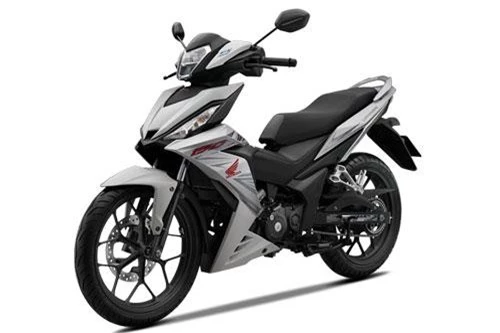 Honda Winner 150 màu trắng đen.