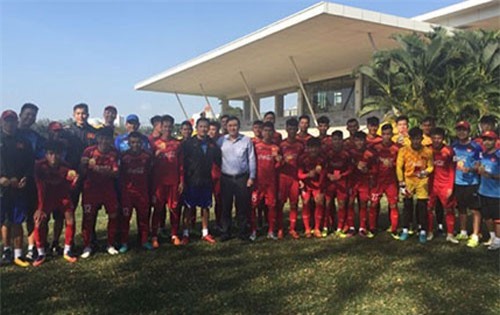 U22 Việt Nam đón niềm vui đầu xuân 2019