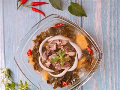 Cách nấu canh lá giang thịt bò