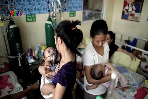 70 ca tử vong vì sởi ở Philippines
