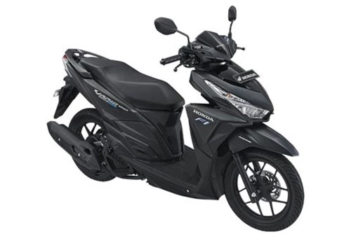 Honda Vario 150 màu đen nhám.