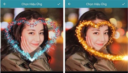 Ứng dụng tạo "hiệu ứng tình yêu" tuyệt đẹp lên hình ảnh cho ngày Valentine