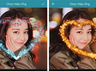 Ứng dụng tạo "hiệu ứng tình yêu" tuyệt đẹp lên hình ảnh cho ngày Valentine