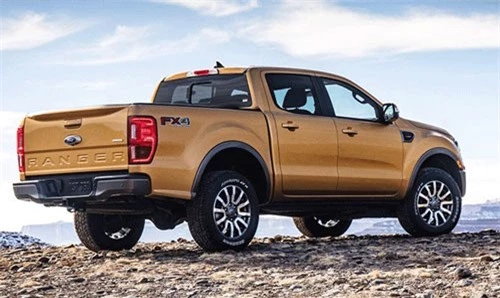 Ford Ranger 2019 tại thị trường Bắc Mỹ.