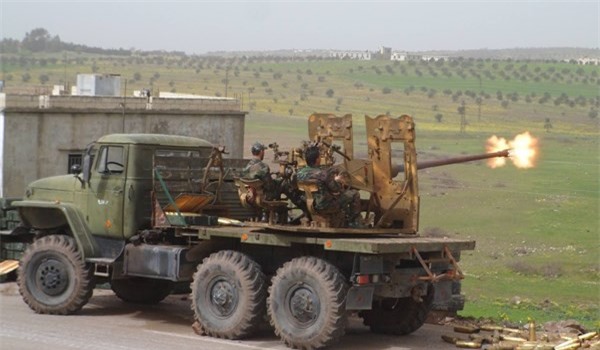 Quân đội Syria nã tên lửa tới tấp vào Hama, đập tan pháo đài của khủng bố