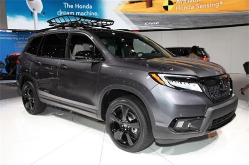 1. Honda Passport 2019 (dung tích khoang hành lý: 1.167 lít).