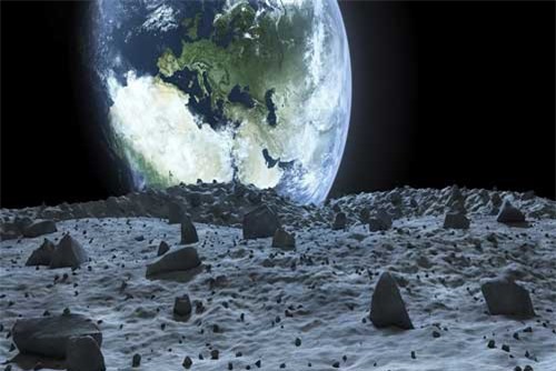 Viễn cảnh kinh dị khi Mặt trăng rơi xuống Trái đất