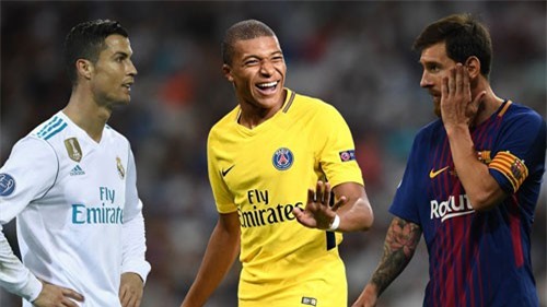 Lionel Messi và Cristiano Ronaldo ở tuổi 20 so với Kylian Mbappe thế nào?