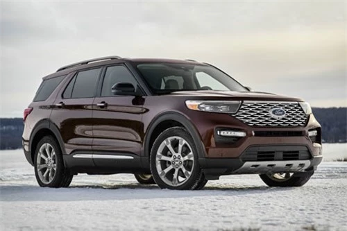 3. Ford Explorer 2019 (dung tích khoang hành lý: 595 lít).