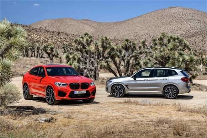  BMWX3M 2020 và BMW X4M 2020 với nhiều nâng cấp.