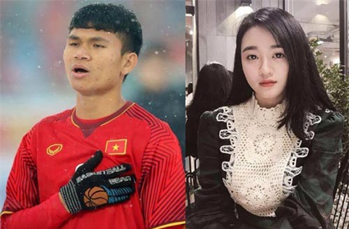 Xuân Mạnh U23 Việt Nam công khai bạn gái xinh đẹp đúng ngày Valentine