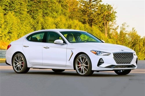 4. Genesis G70 2019 (giá khởi điểm: 34.900 USD).